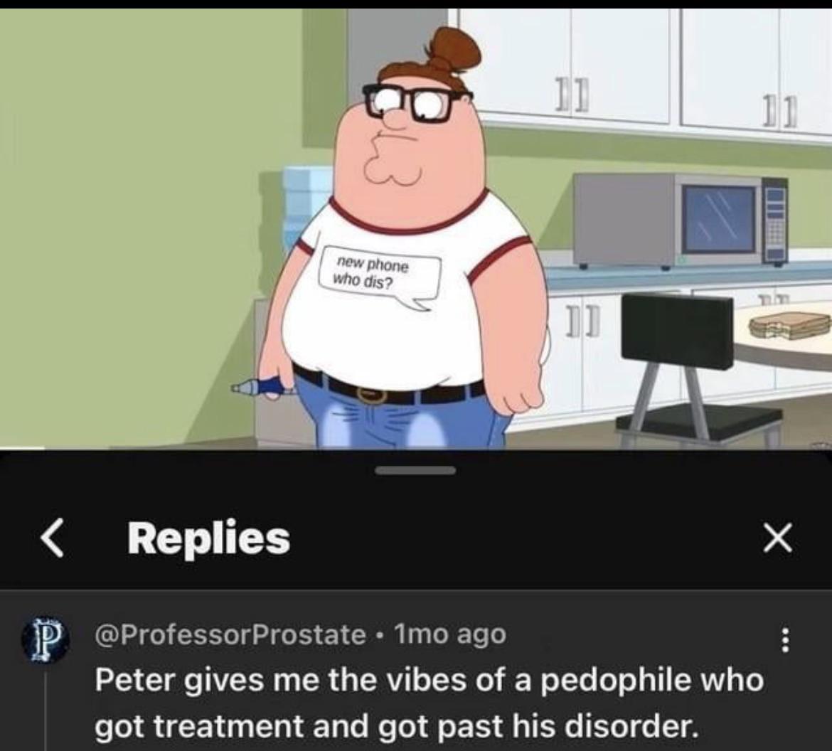 Incredible roast on the big man P