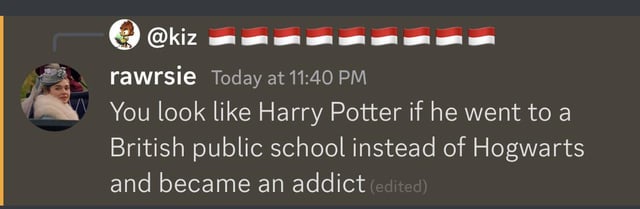 Addict Harry Potter is crazy