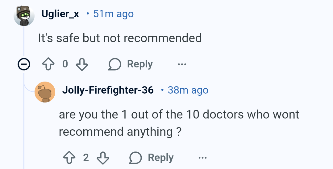 Everybody recommended it in the comments while this guy didn't agree