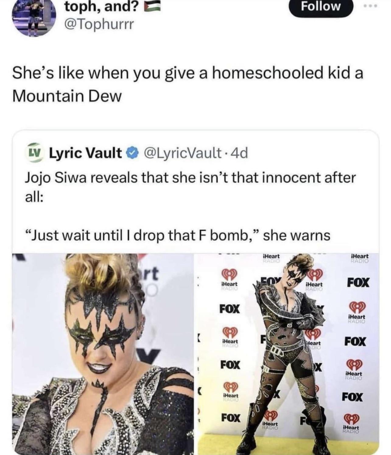 A homeschooled kid on Mountain Dew