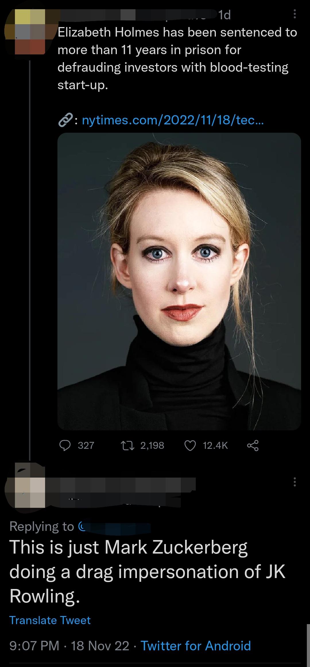 Mark Zuckerberg x JK Rowling