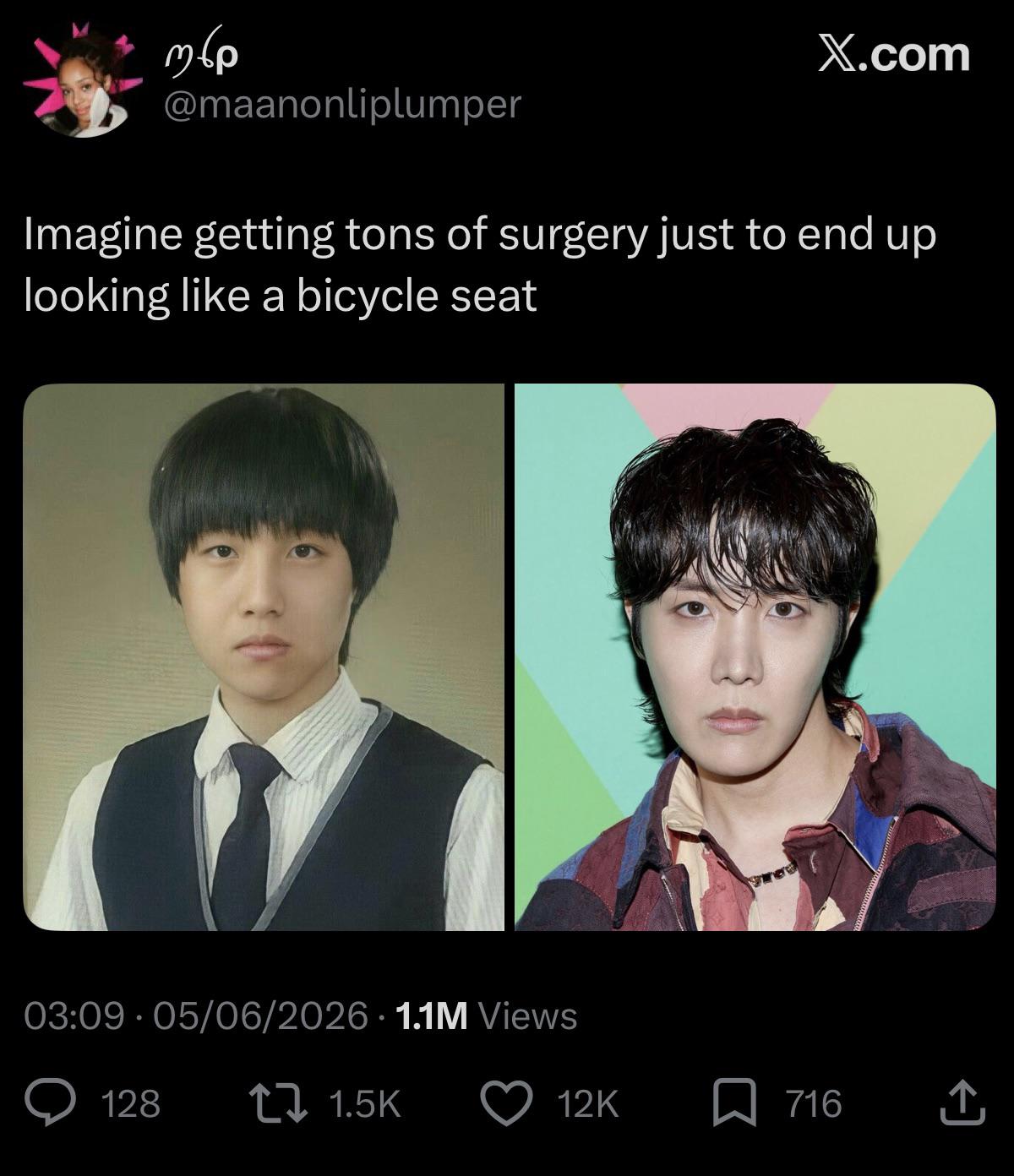 Bicycle seat is a new one