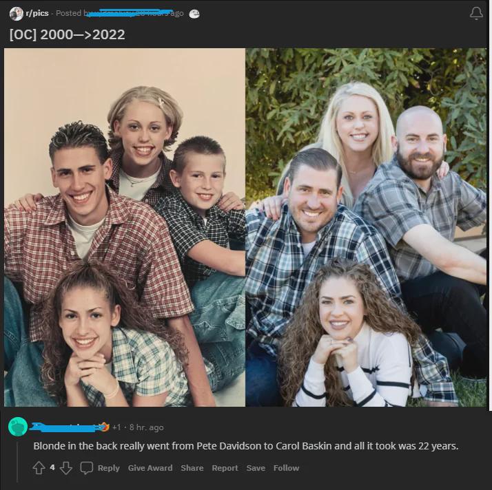 Thats why you dont share family photos on reddit