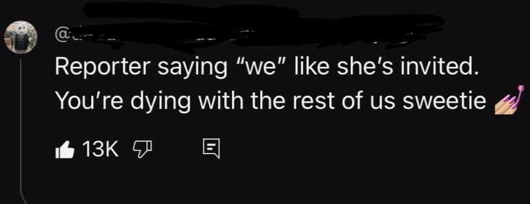 On a video of a reporter touring fallout bunkers reserved for the ulta-rich