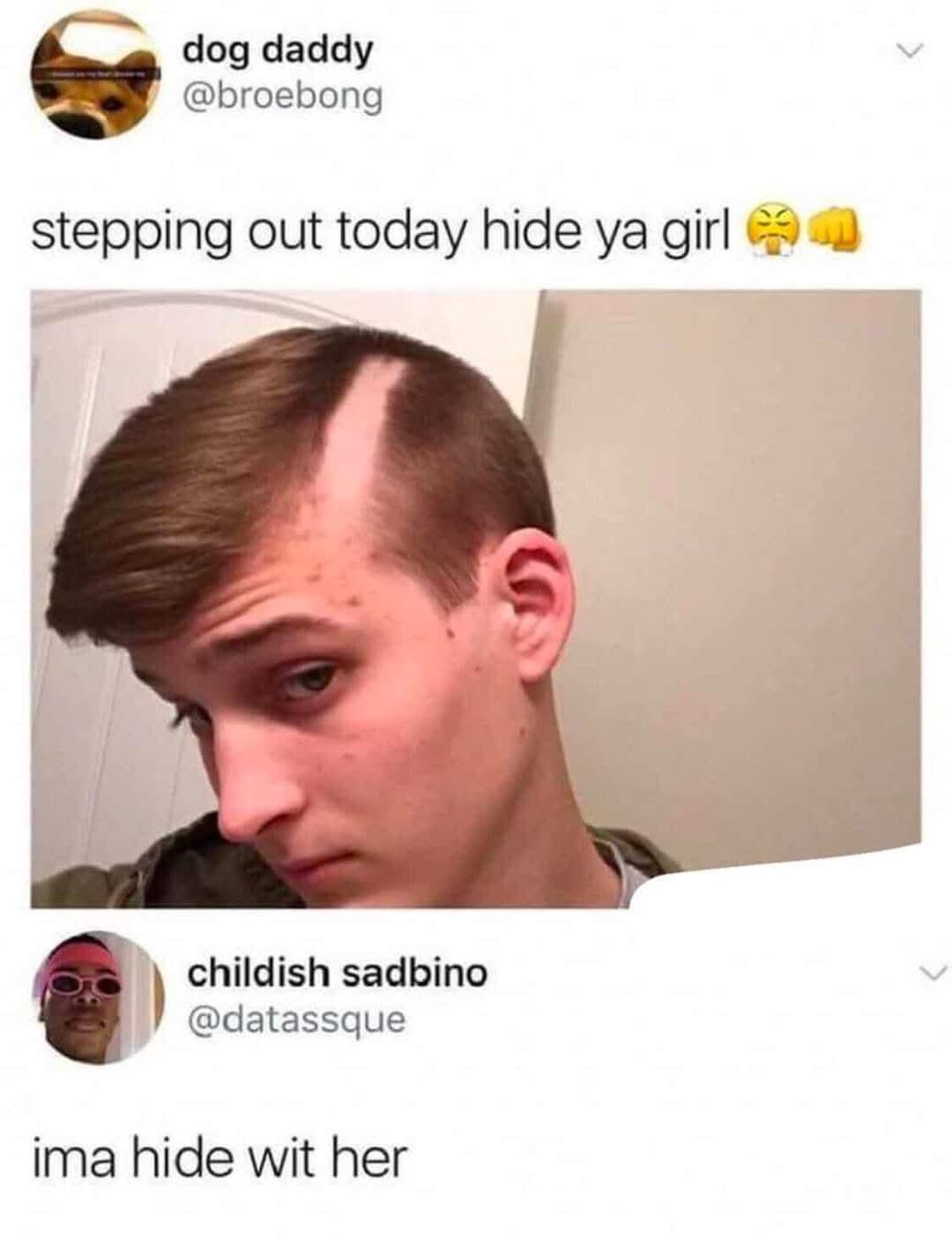 I would hide too