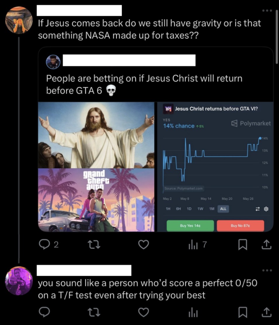 I know a friend who's actually scored a perfect 0 on one of those