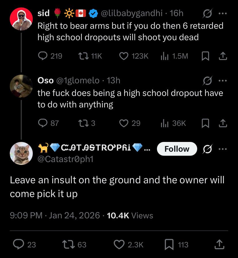 a wise cat once said: