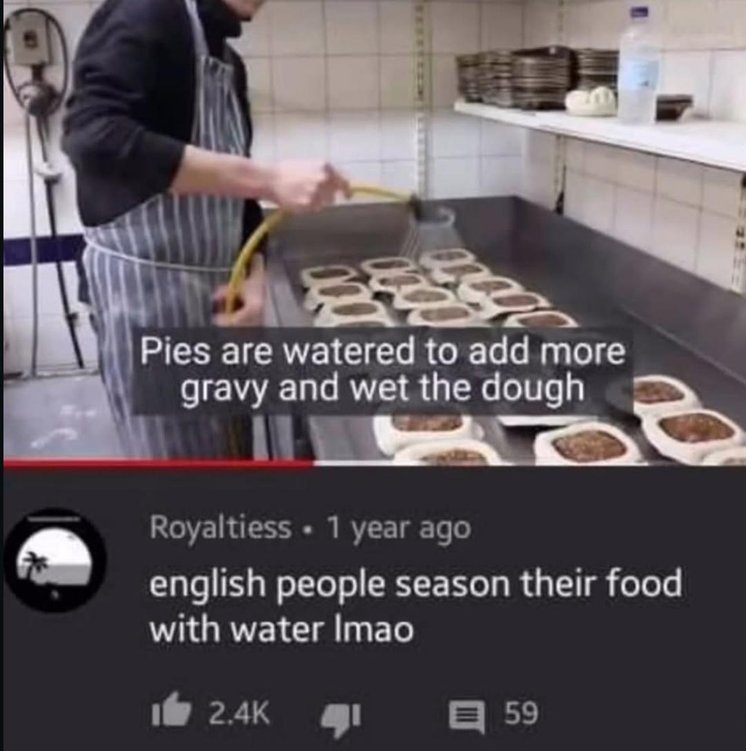 English people smh...