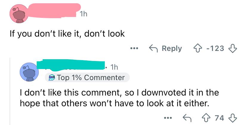 found in the comments section of a r/trashy post 💀