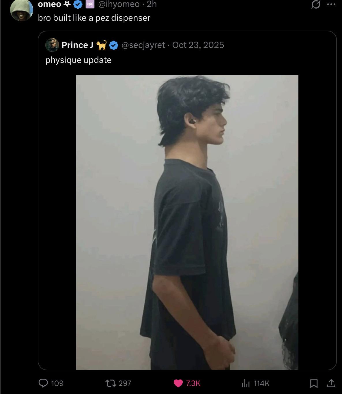 He really does look like that