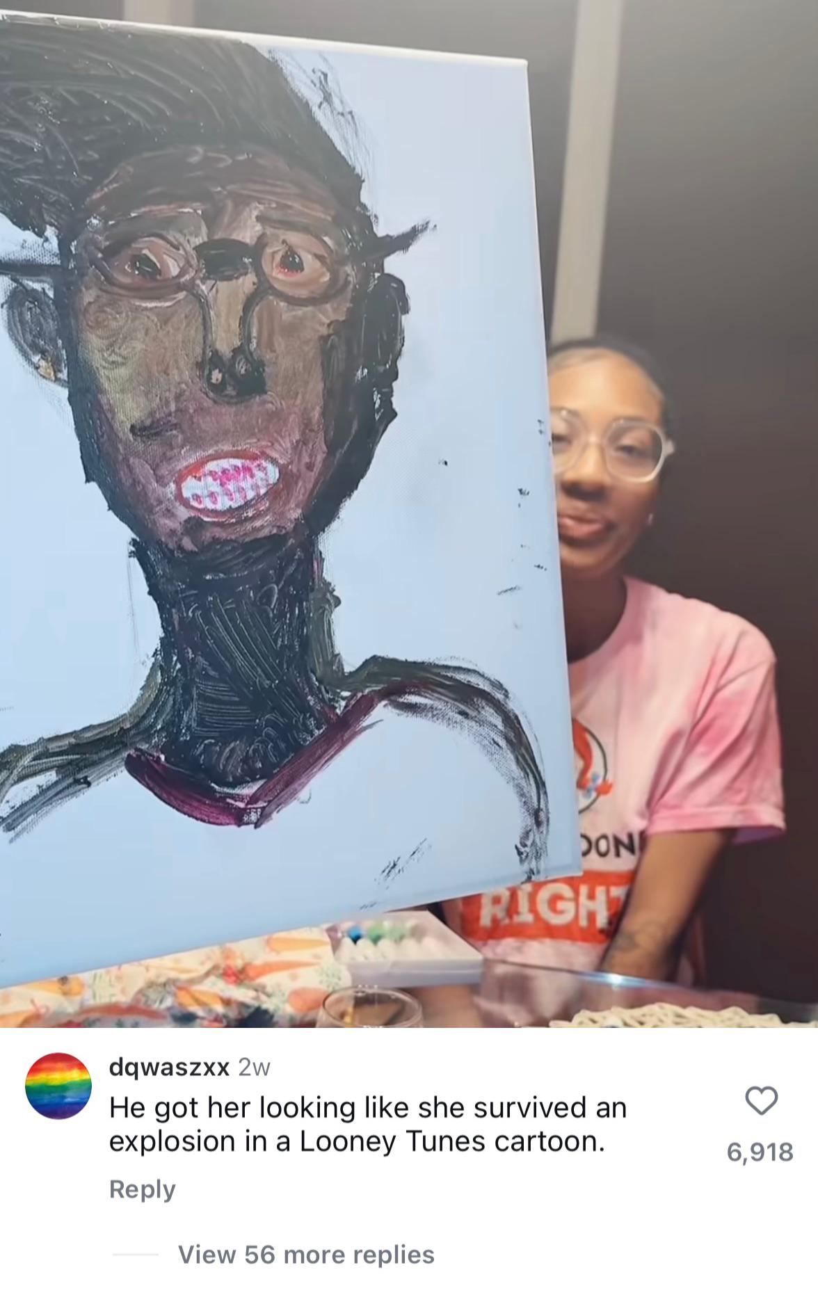 Nightmare fuel for a drawing