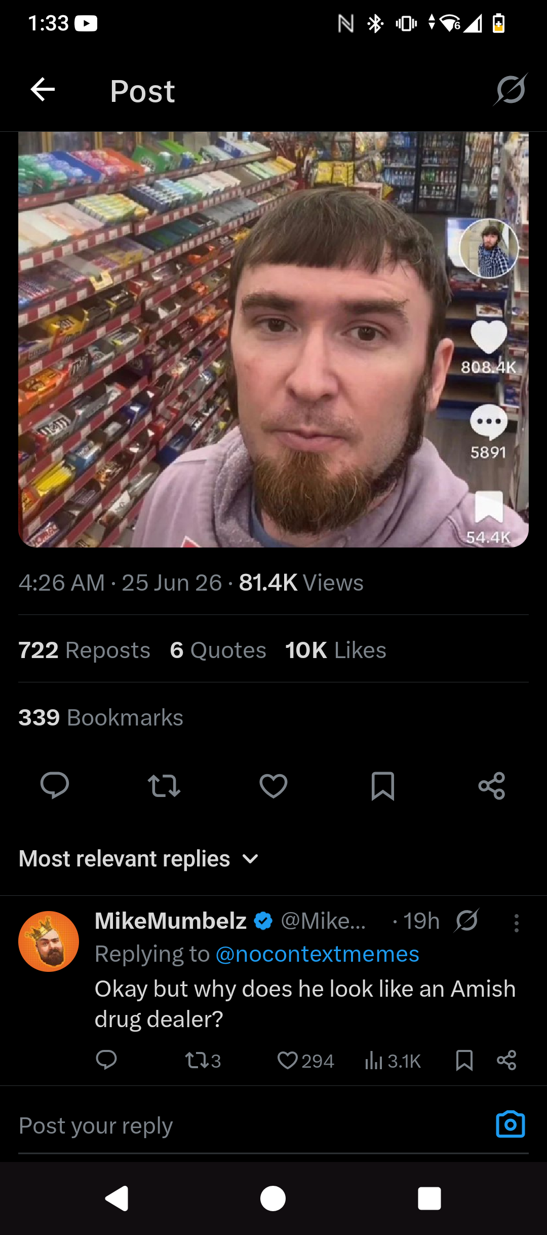 Did not have to do him like that