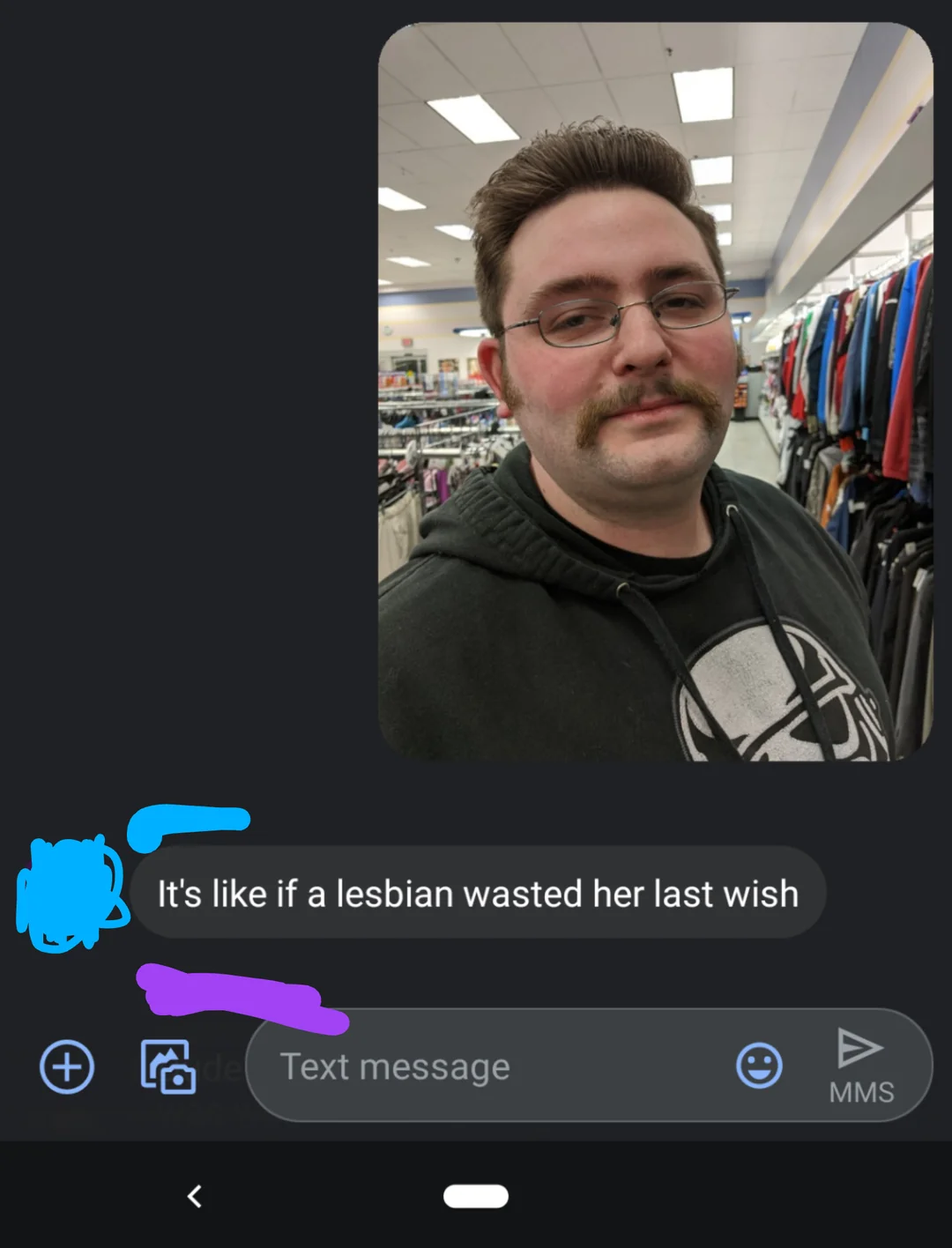 My brothers opinion on my temporary stache