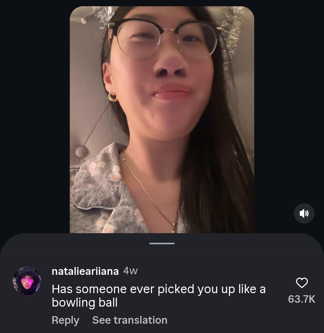 Brutal zinger from Instagram