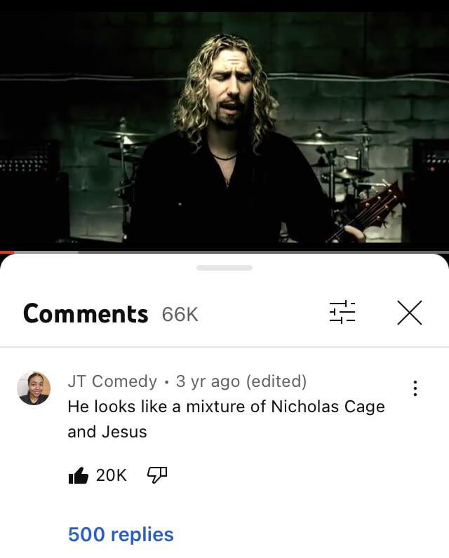 Nicholas Cage and Jesus