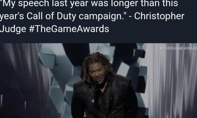 Even the game awards is roasting moser warfare 3