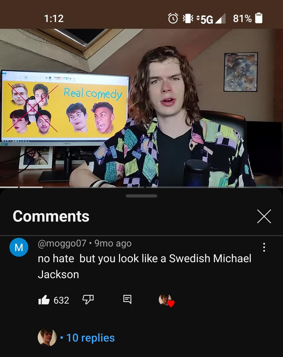 Swedish Micheal Jackson