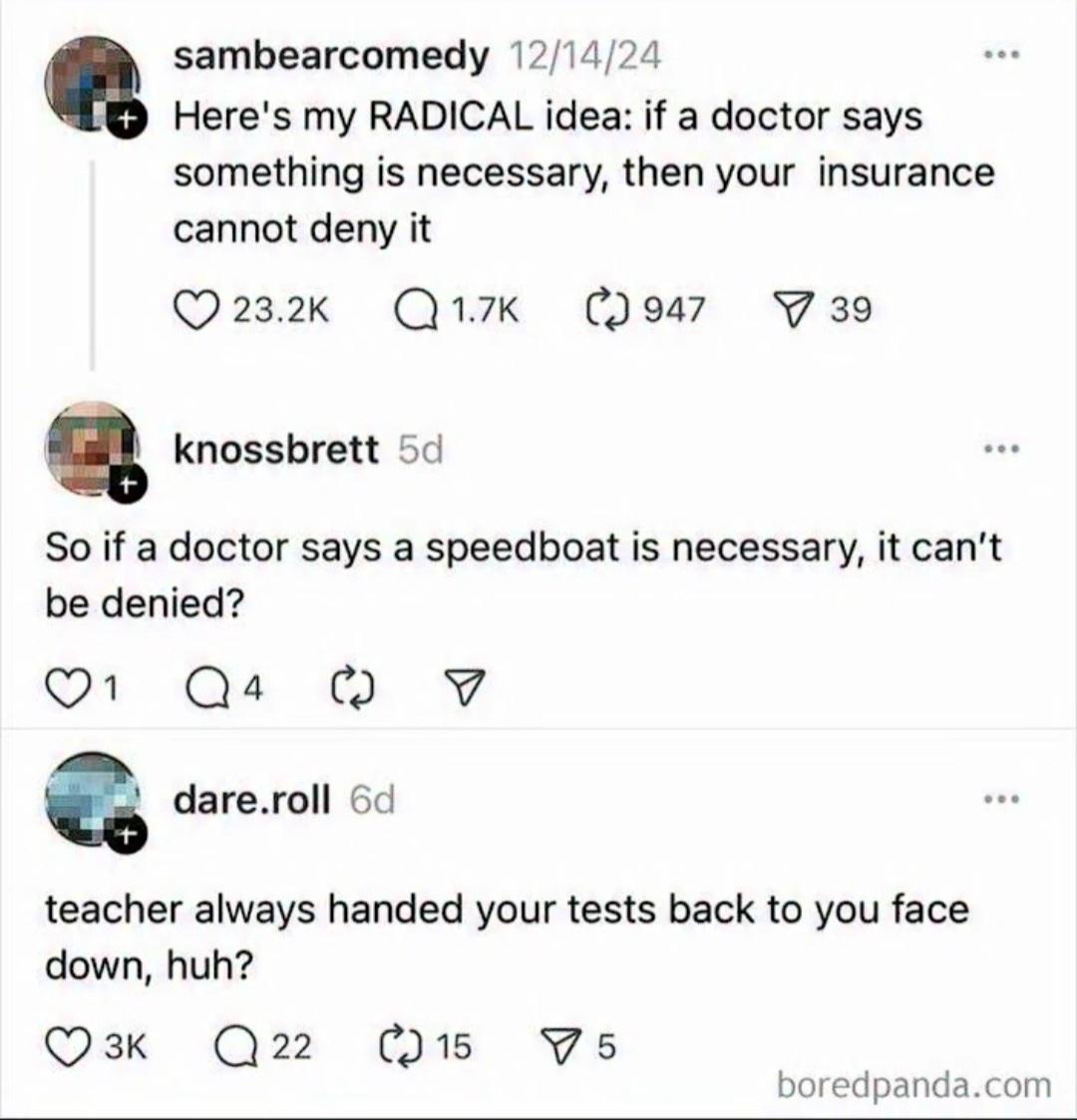 My insurance won't cover this level of burn