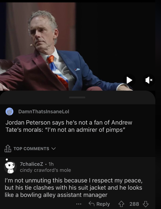 Jordan Peterson and his signature suit