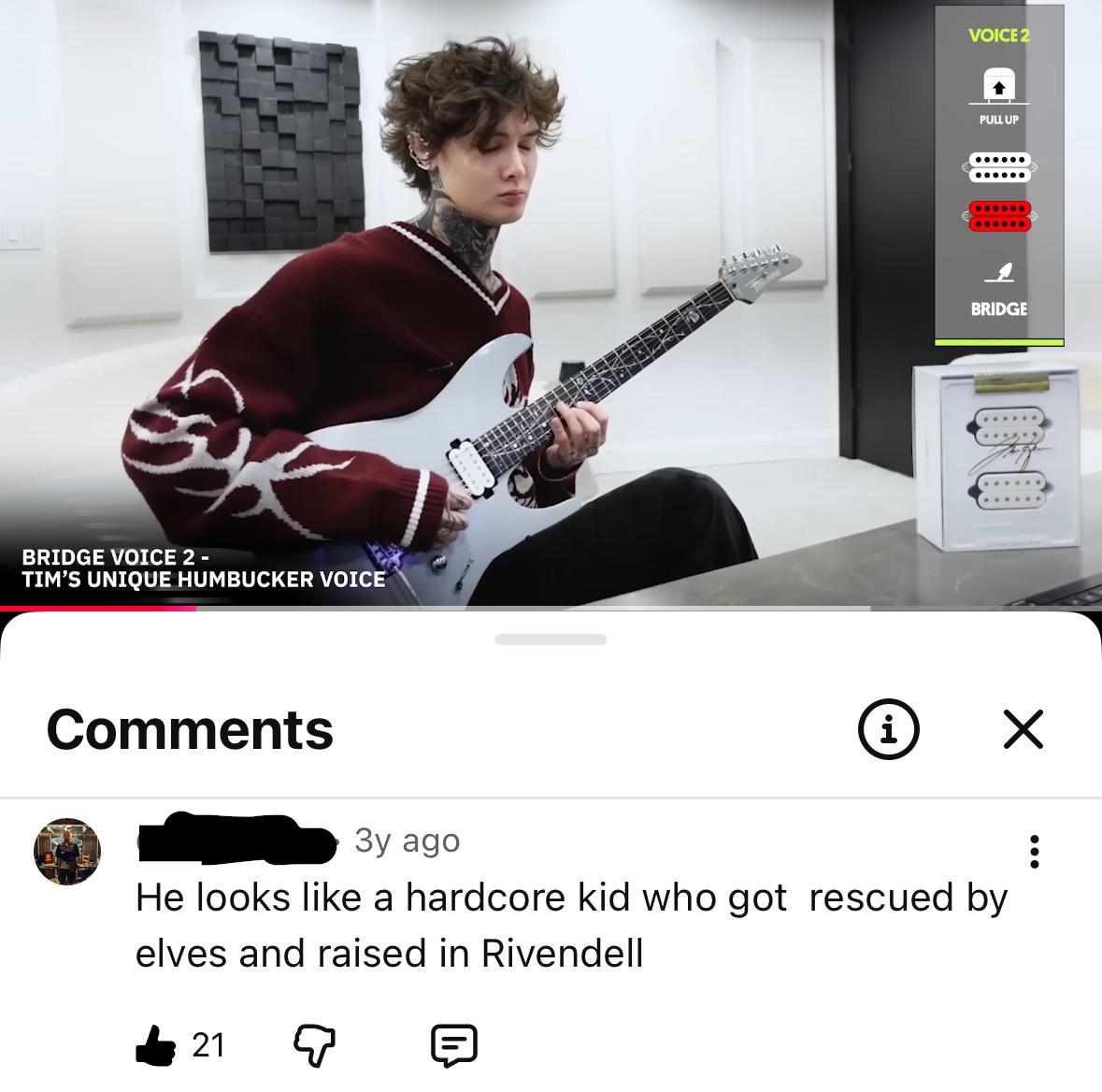 Bro is just peacefully playing his guitar and gets cooked 😭