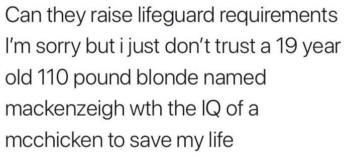 Lookout for lifeguards on Twitter