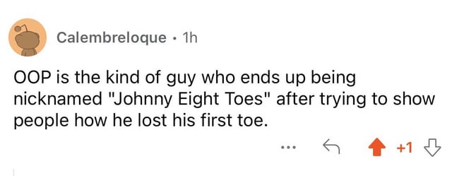 Jonny Eight Toes