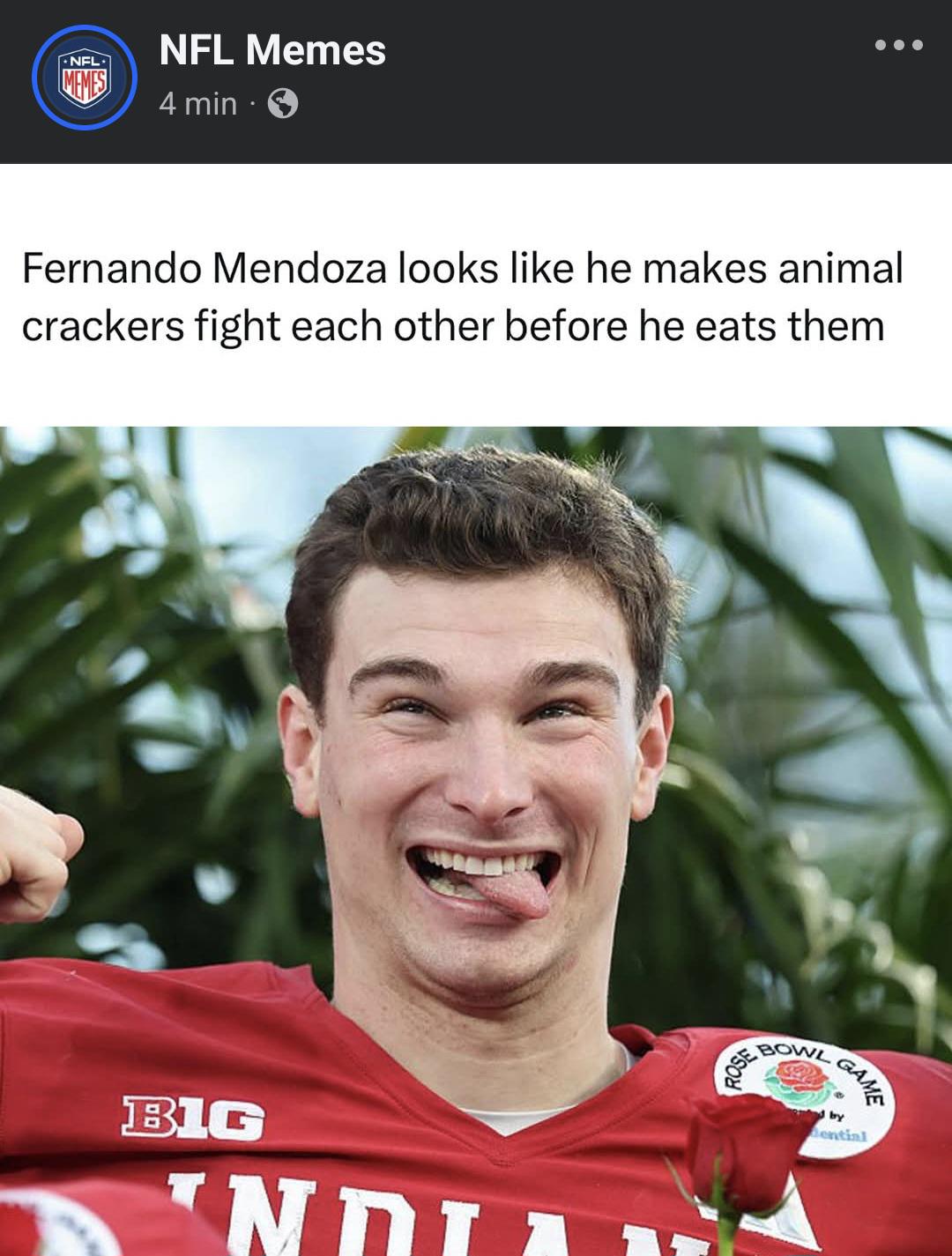 Championship QB Fernando Mendoza