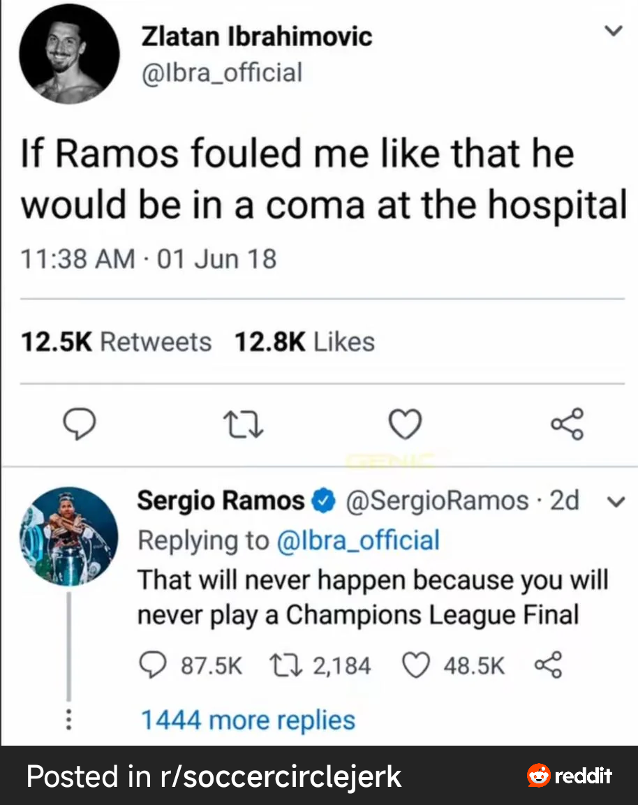 Crazy comeback from Ramos.