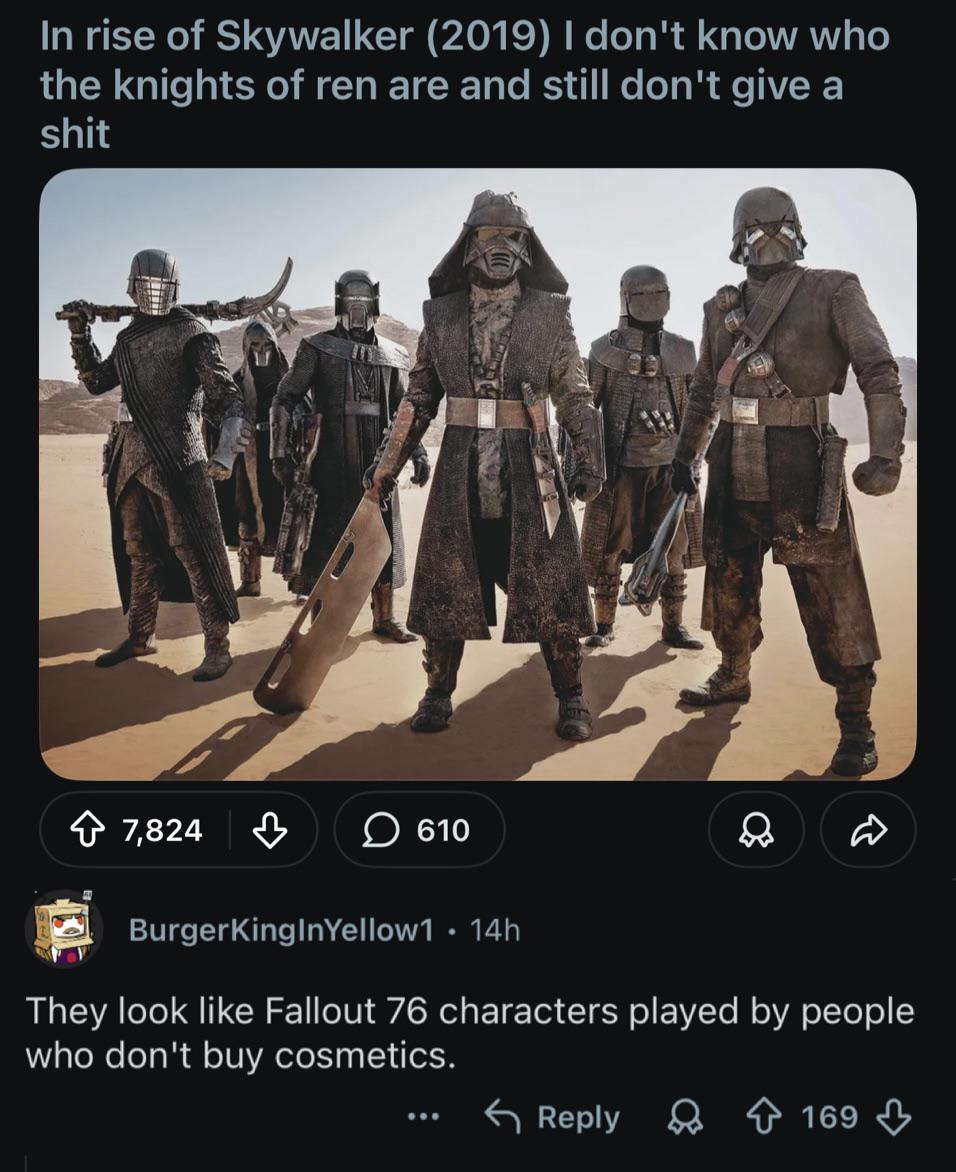 The knights who say Ren