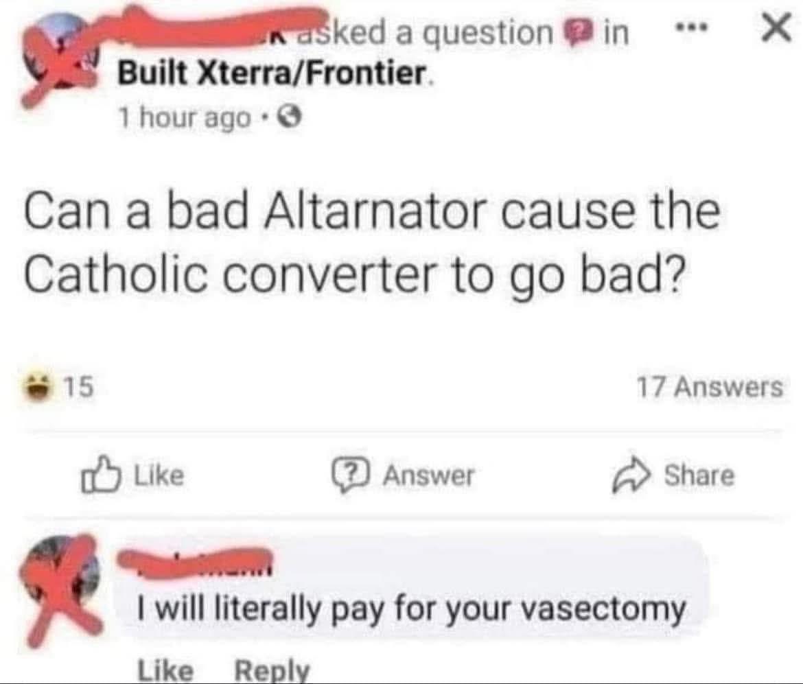 When the family tree needs pruning