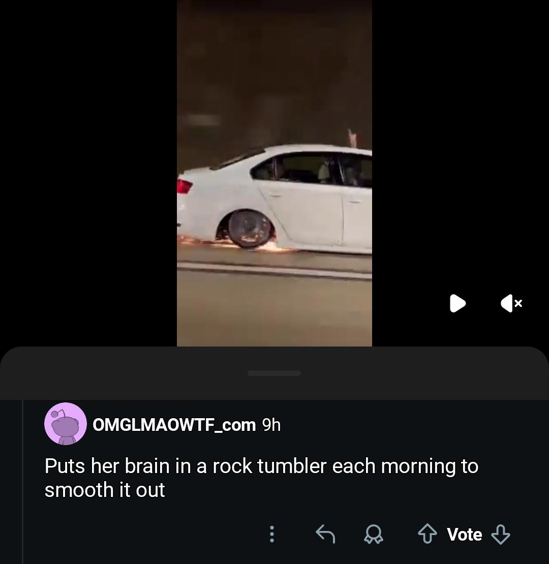 Under a video titled WCGW drag-racing on asphalt