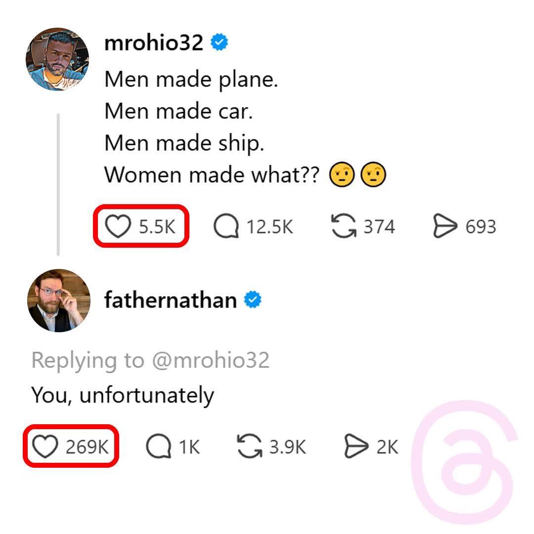 Guess he never saw the movie Hidden Figures.