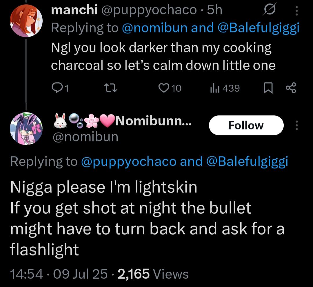 Bullet in need of flashlight