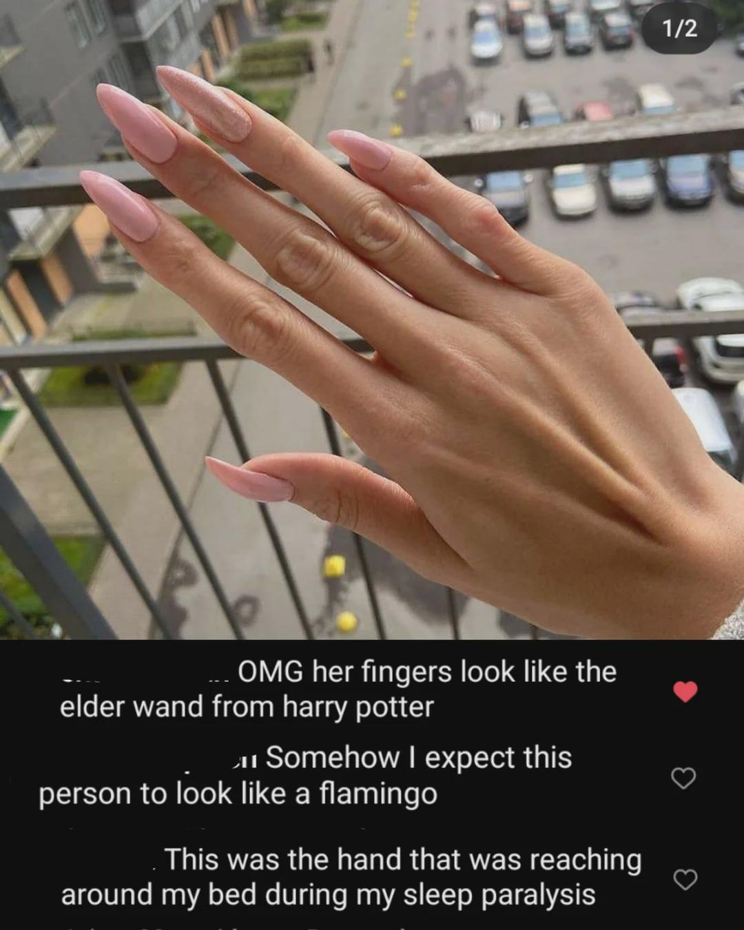 Those are some LONG fingers ngl