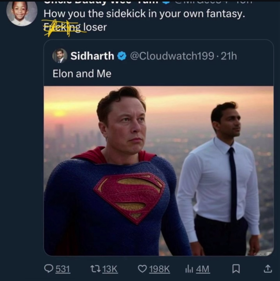 He ain't even he one in focus
