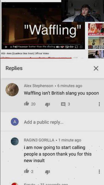 Literally any insult including spoons is very british