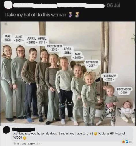 Printer pussy is wild