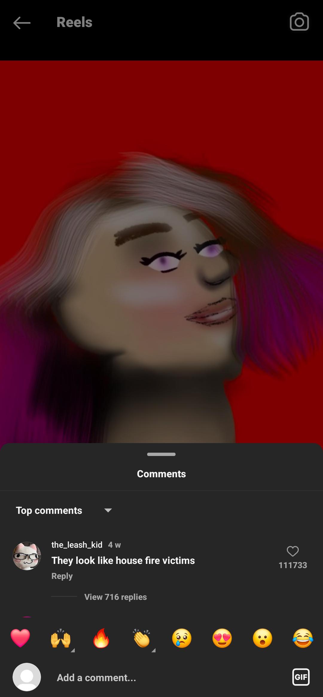 This is a post about a 13 year old artist who wants to be supported