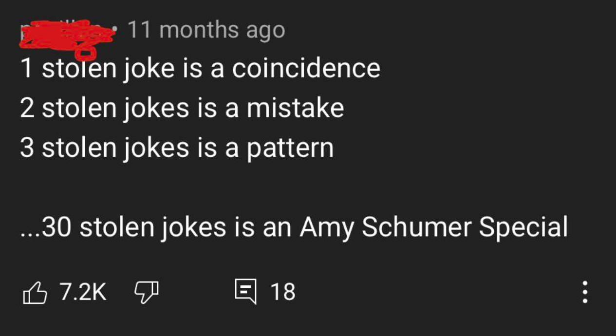 26-Minute Breakdown of Her Stolen Jokes