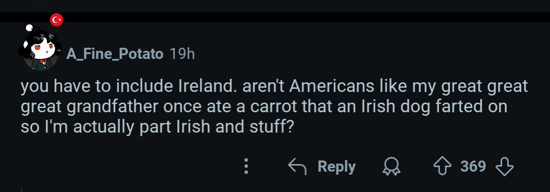 This is in reference to a map how Americans see Europe.