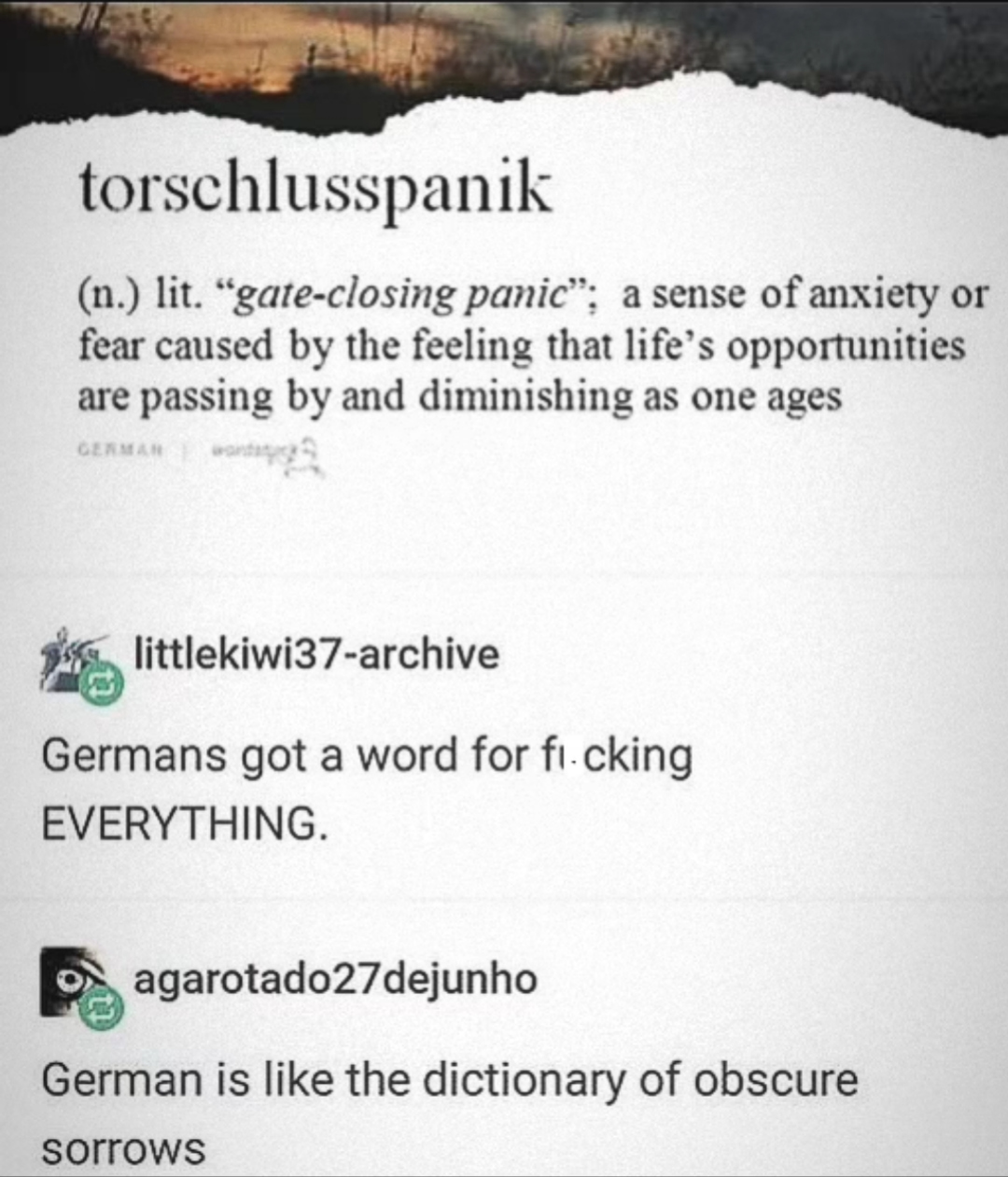 Got a word for everything