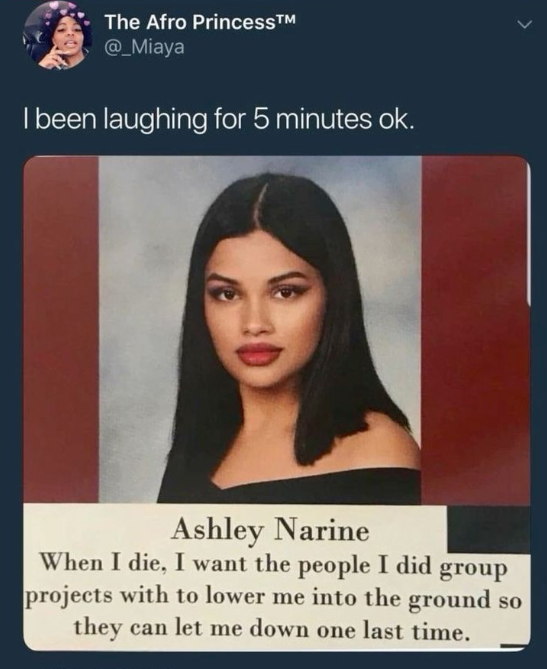 An insult scheduled for the afterlife