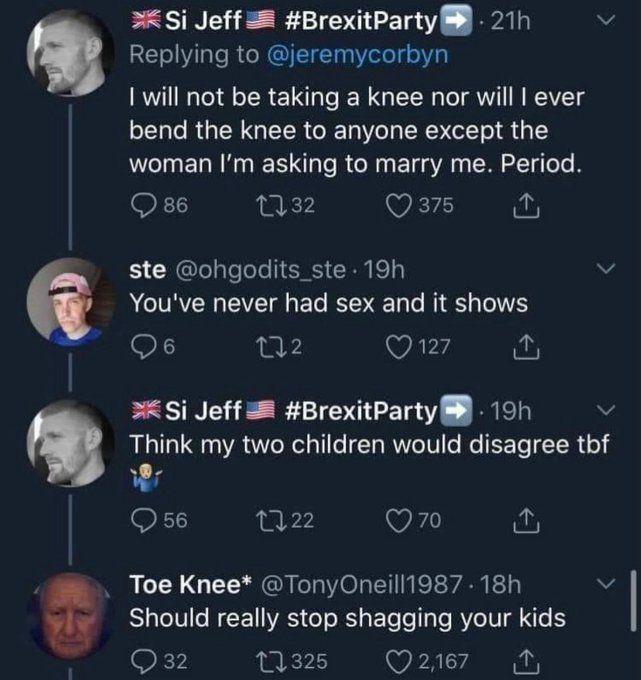 Outta line but he's onto something