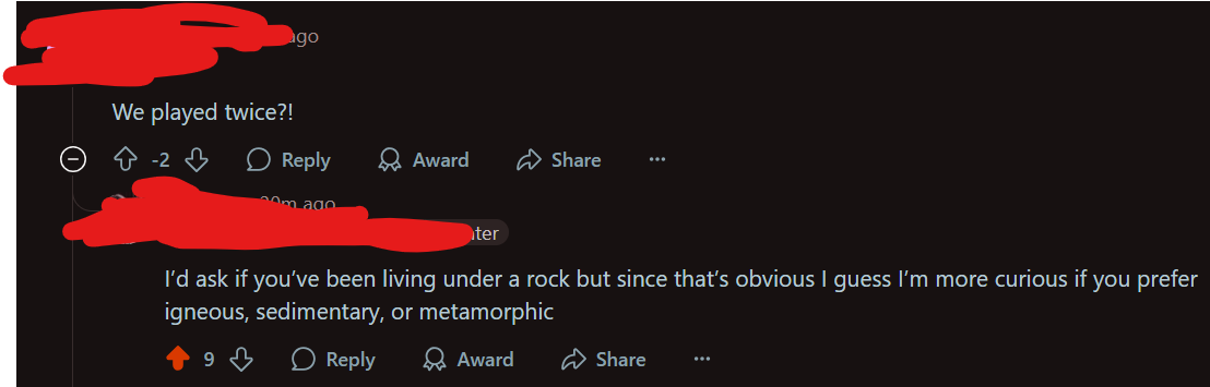 Well, he had to ask