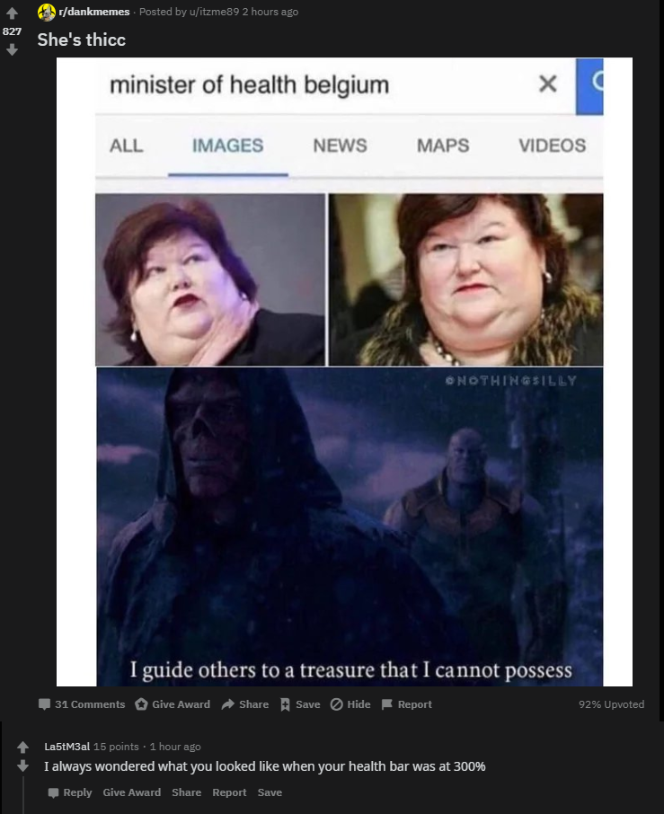 She is not a bad health minister tho