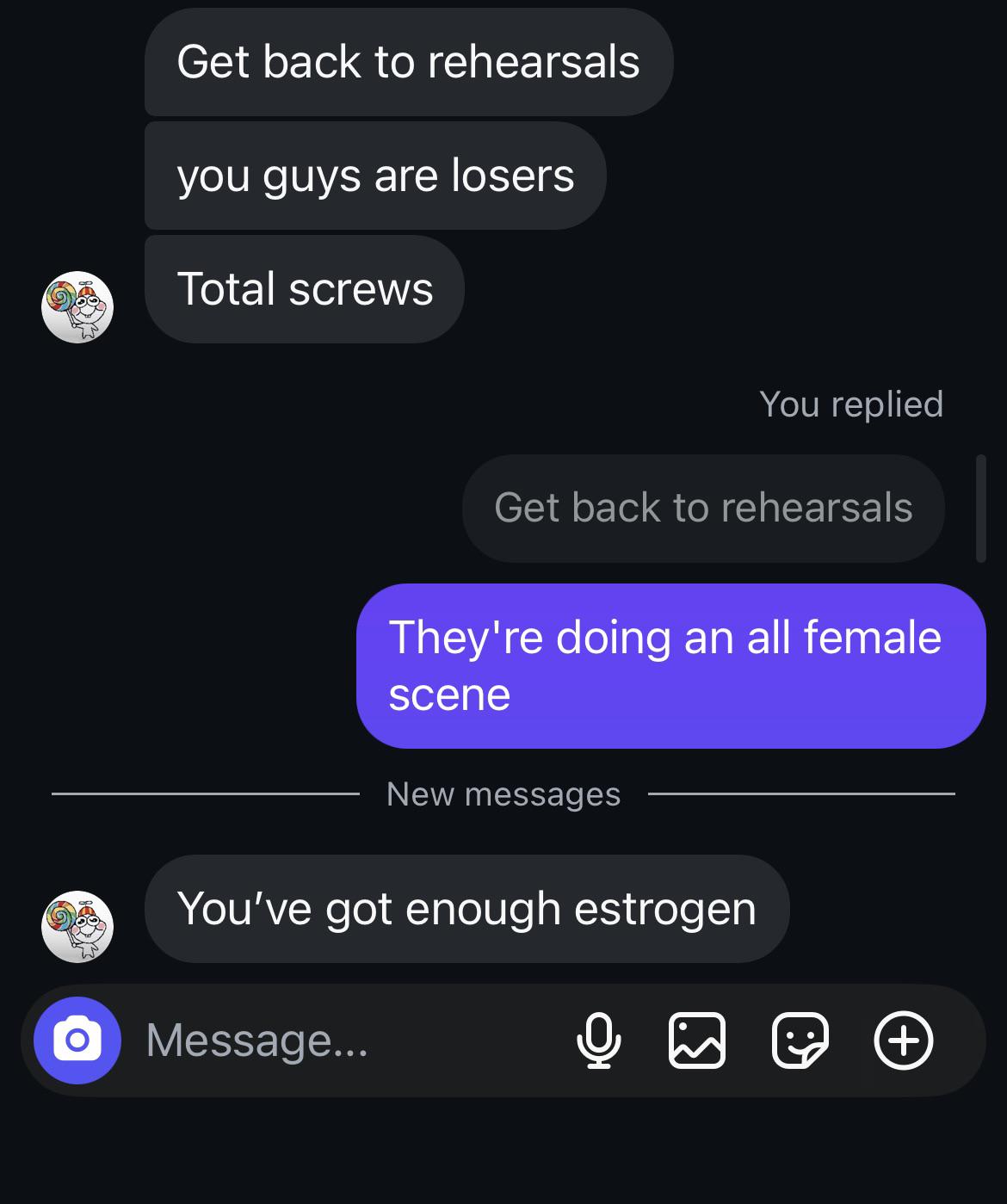 You've got enough estrogen