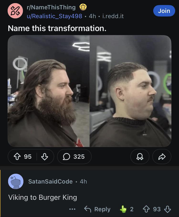 Viking to Burger King