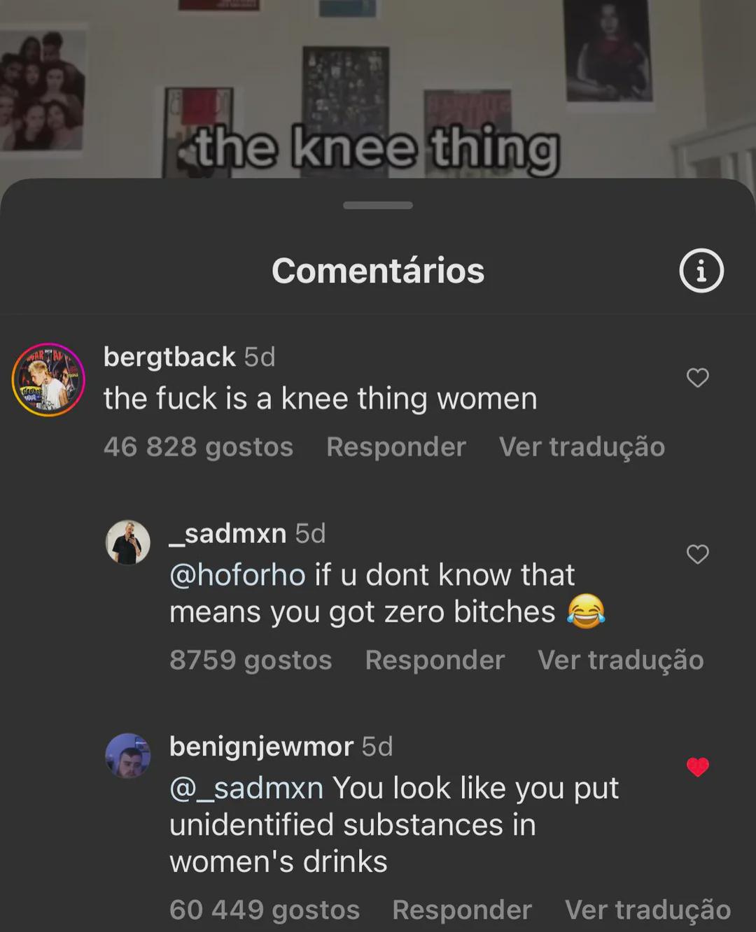 Is That a Knee Move or Just Me?