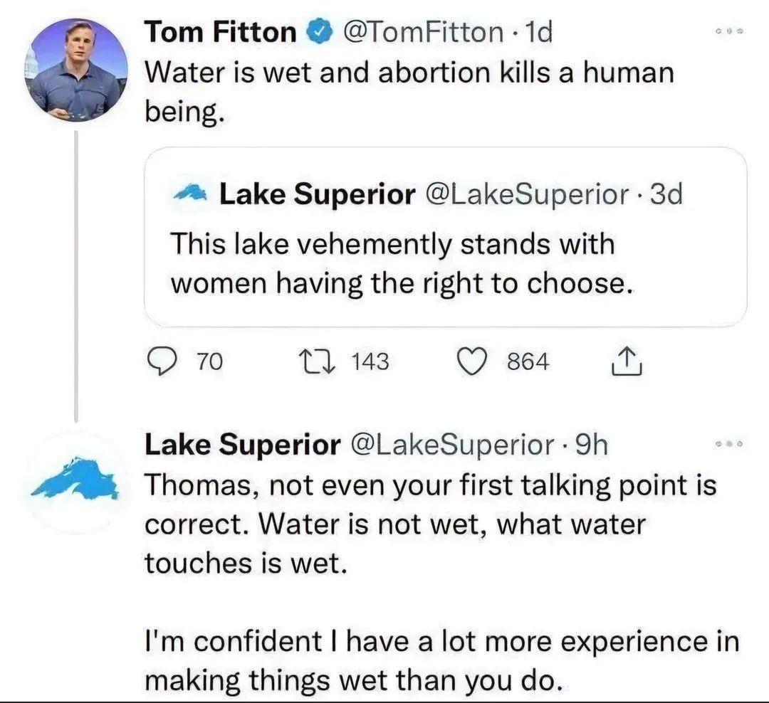 Lake superior aint fucking around