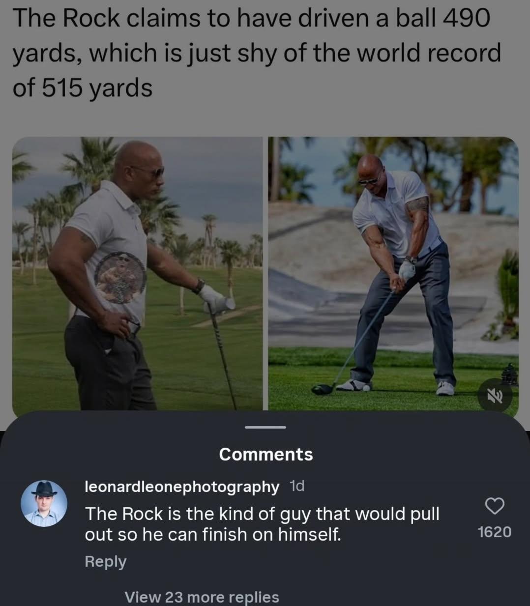 I unfortunately can imagine that...